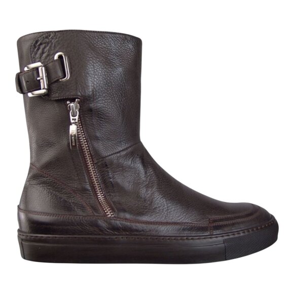 $750.00 CESARE PACIOTTI FASHION LEATHER BOOTS ITALIAN DESIGNER MEN'S SHOES - Picture 1 of 8